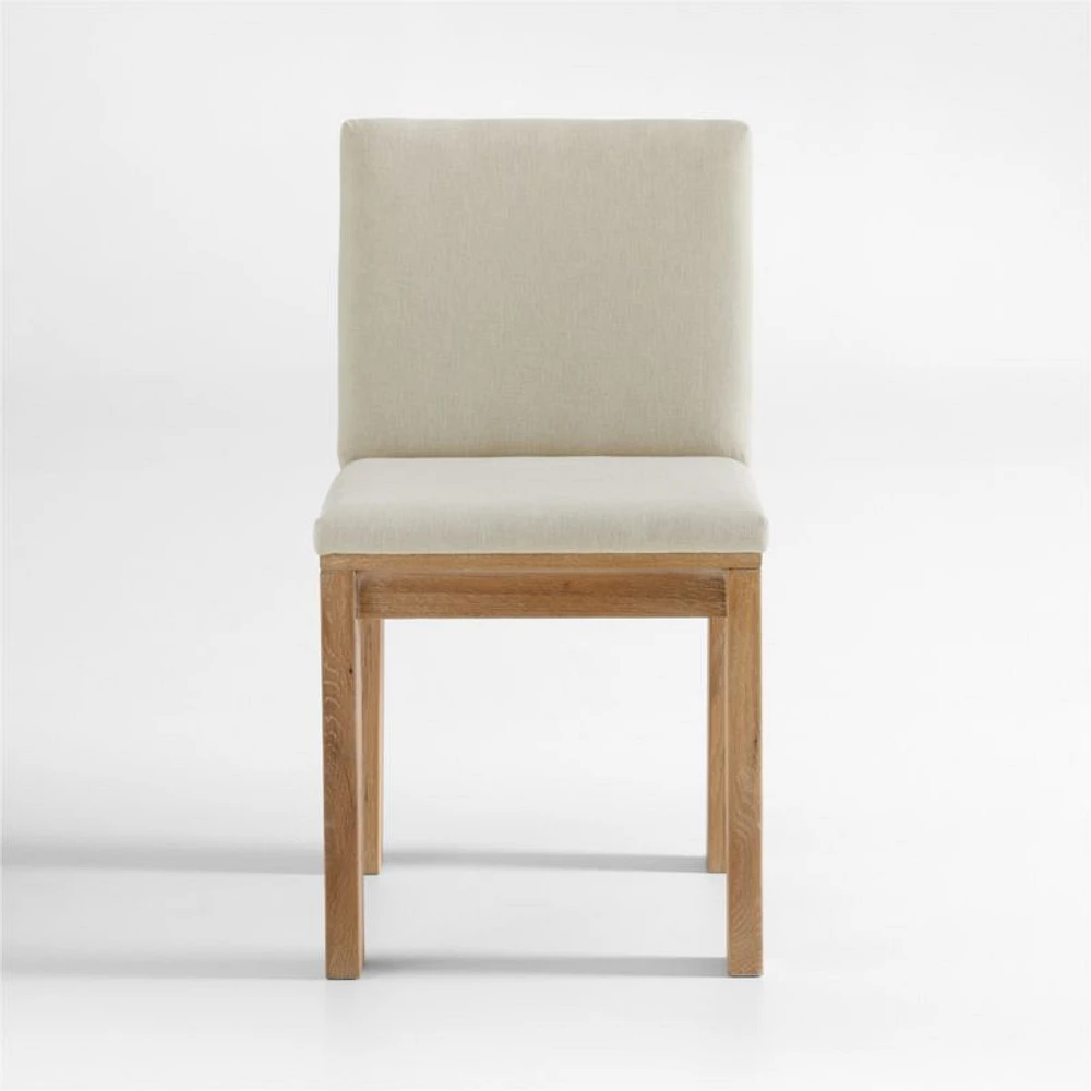 Terra Natural White Oak Solid Wood Dining Side Chair