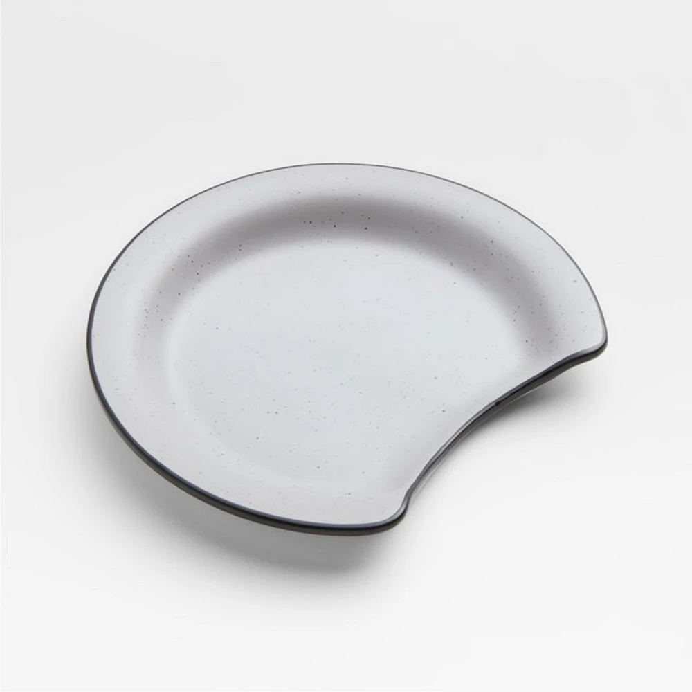 Thero Matte White Spoon Rest