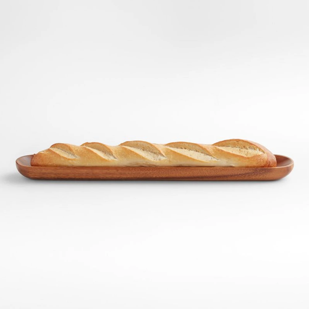 Tondo Acacia Wood Baguette Bowl