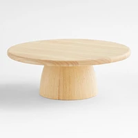 Tondo Natural Wood Cake Stand