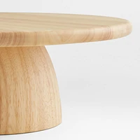 Tondo Natural Wood Cake Stand
