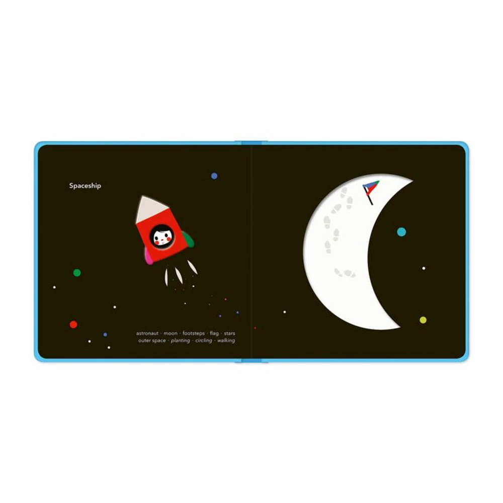 Vehicles Touch Think Learn Baby Board Book by Xavier Deneux