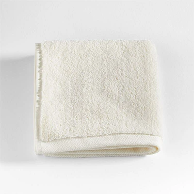 Organic Turkish Cotton Ivory Washcloth