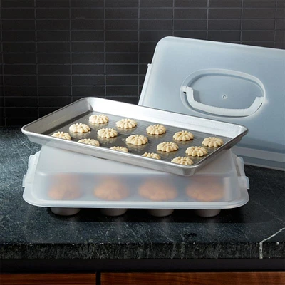 USA Pan -Piece Bakeware Set with Lids