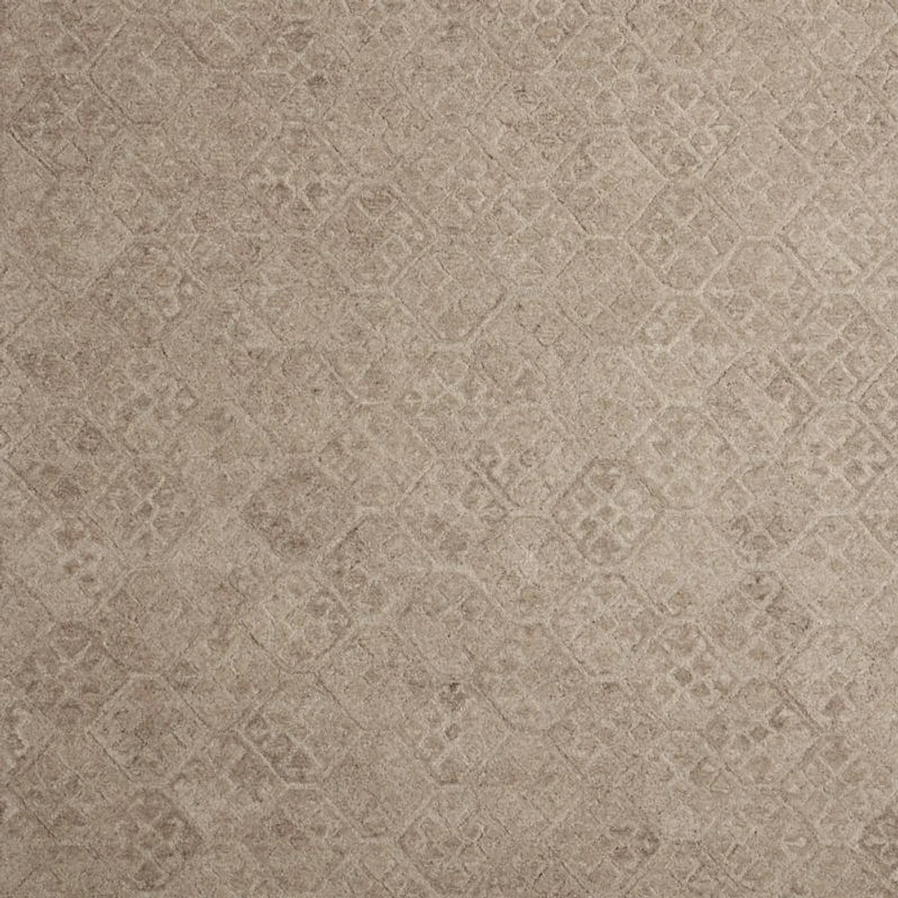 Valencia Wool Handwoven Sandstone Brown Area Rug 8'x10'