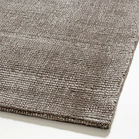 Vaughn Performance Wool-Blend Handwoven Grey Area Rug 12'x15'