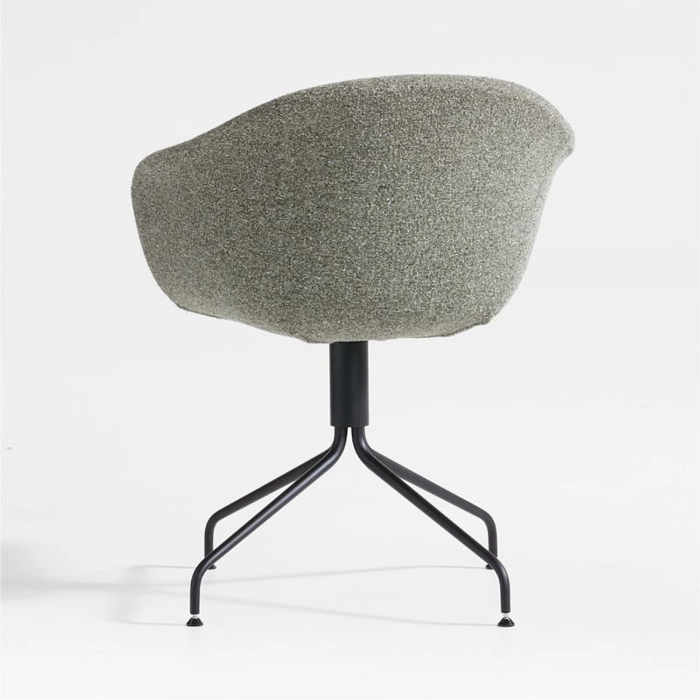 Veneto Modern Green Swivel Office Chair