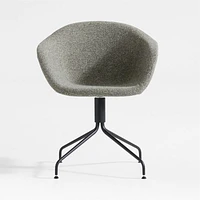 Veneto Modern Green Swivel Office Chair