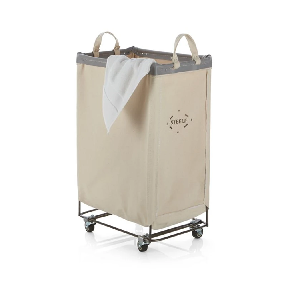 Steele ® Canvas 2.5-Bushel Vertical Rolling Laundry Hamper