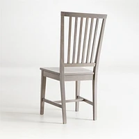 Village Dove Grey Wood Dining Chair