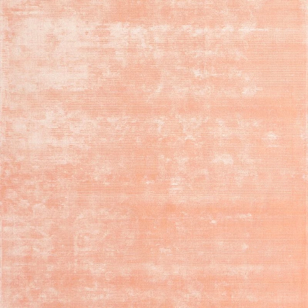 Viscose Double Striped Light Pink Kids 12"x18" Rug Swatch
