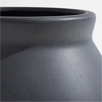 Wabi Slate Fiberstone Planter by Leanne Ford