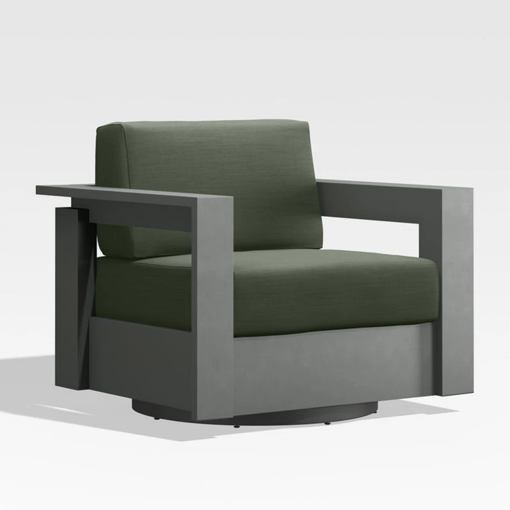 Walker Cast Sage Green Sunbrella ® Outdoor Lounge/Swivel Chair Cushions