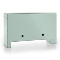 Waterfall Blue-Grey Storage Cabinet