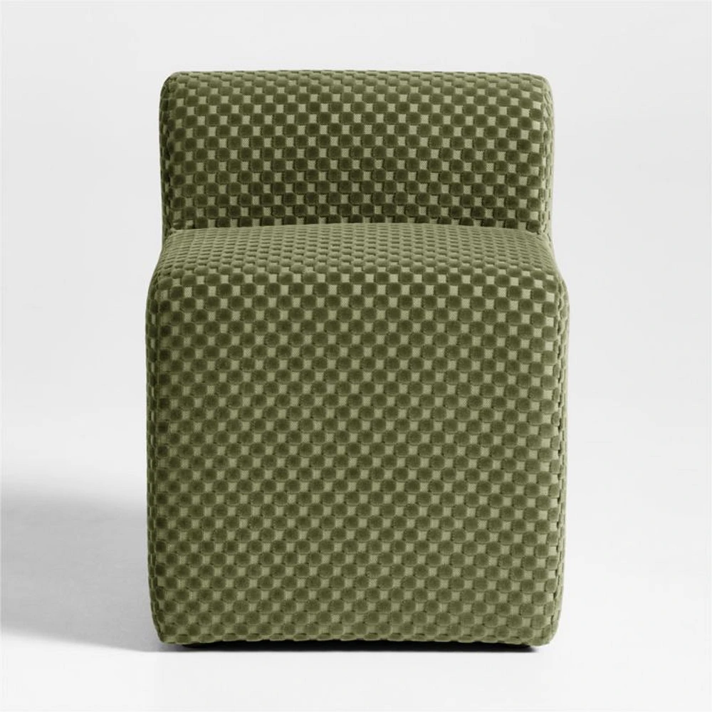 Wellie Moss Green Slipper Kids Play Chair
