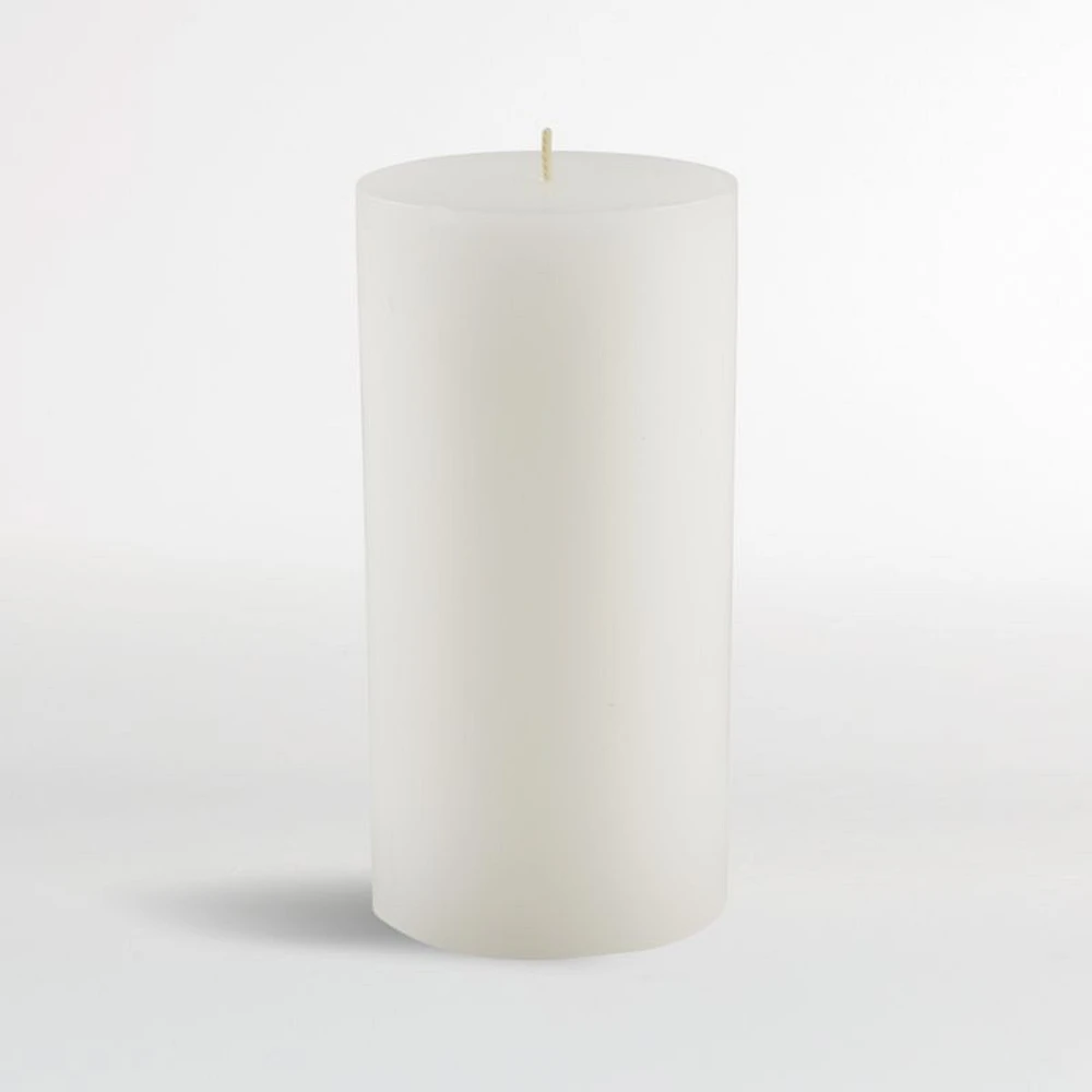 White Pillar Candle 3"x6"