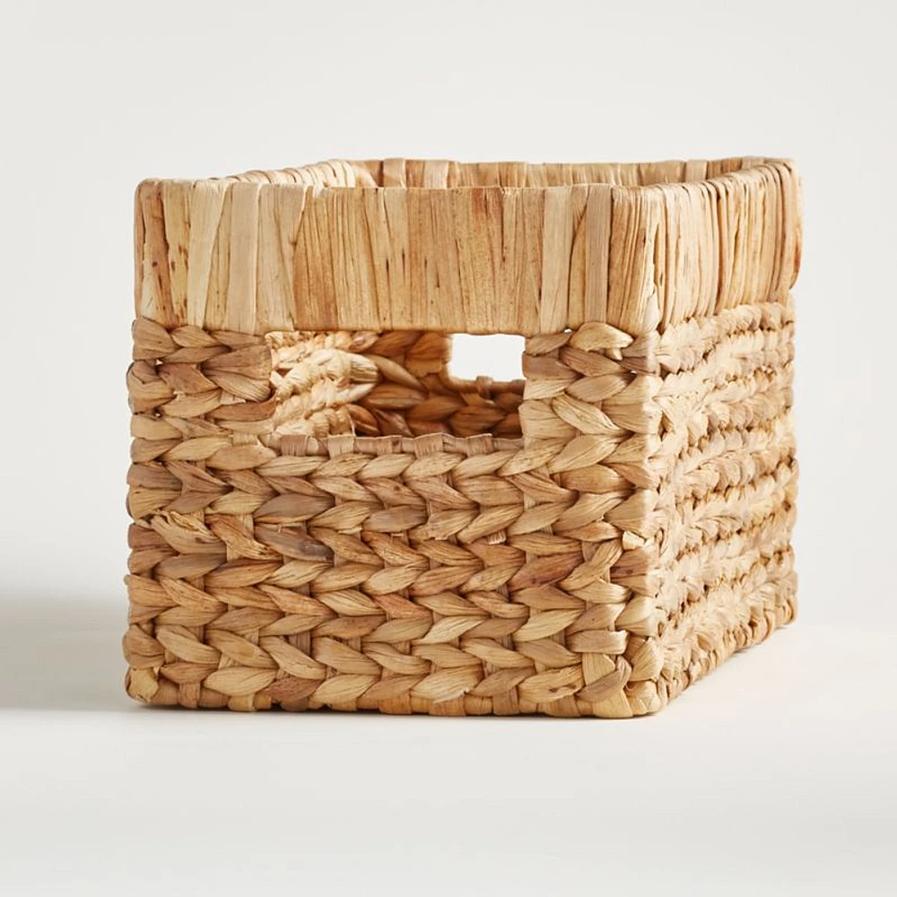 Wonderful Wicker Natural Small Changing Table Basket with Handles