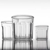 Small 14 oz. Working Glass with Lid, Set of 12