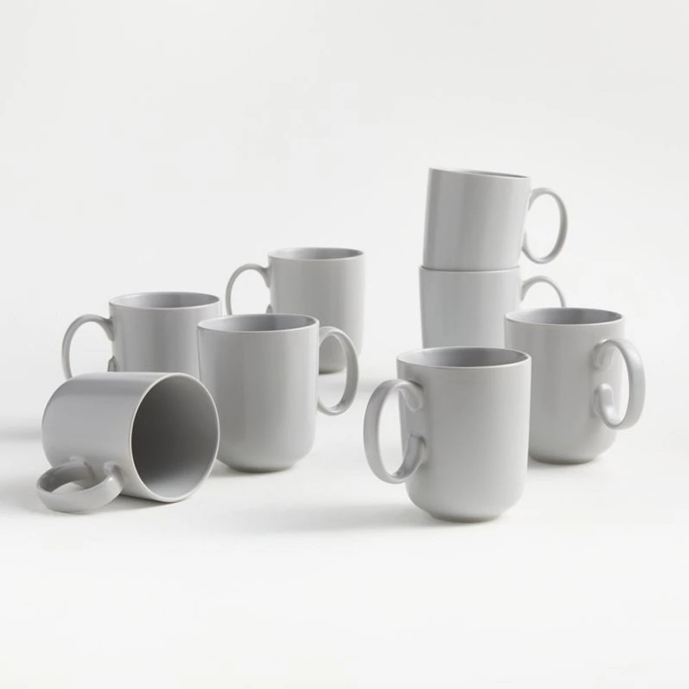 Wren 14-oz. Matte Light Grey Mug
