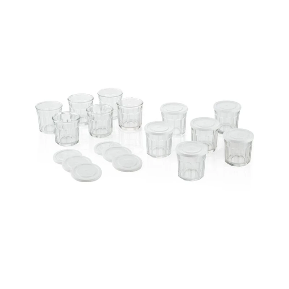 Small 14 oz. Working Glass with Lid, Set of 12