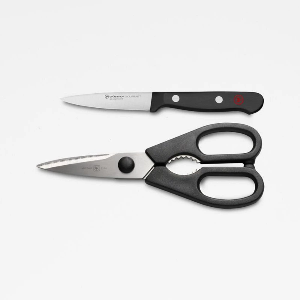 Wusthof ® Gourmet Black Kitchen 2-Piece Utility Set