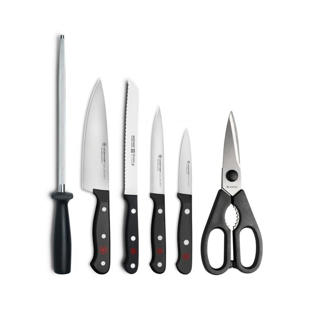 Wusthof ® Gourmet 7-Piece Knife Set