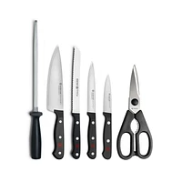 Wusthof ® Gourmet 7-Piece Knife Set