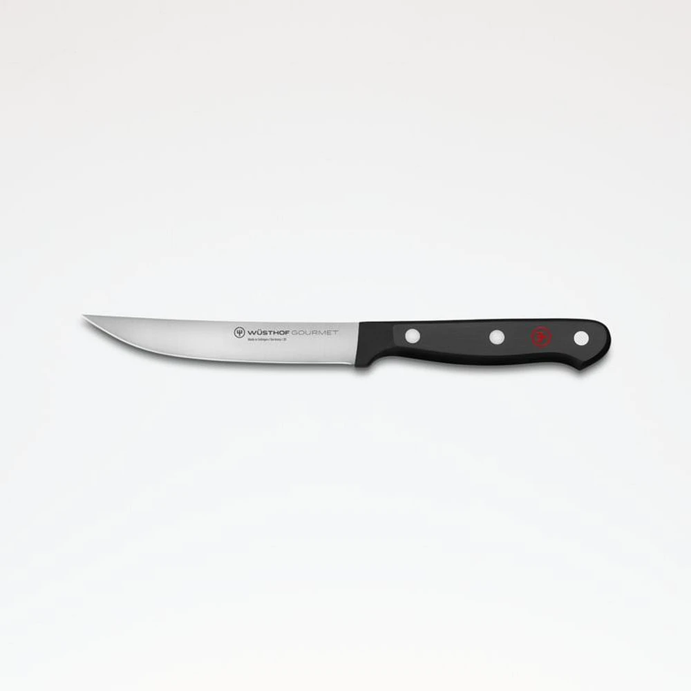 Wusthof ® Gourmet Black Steak Knives, Set of 6