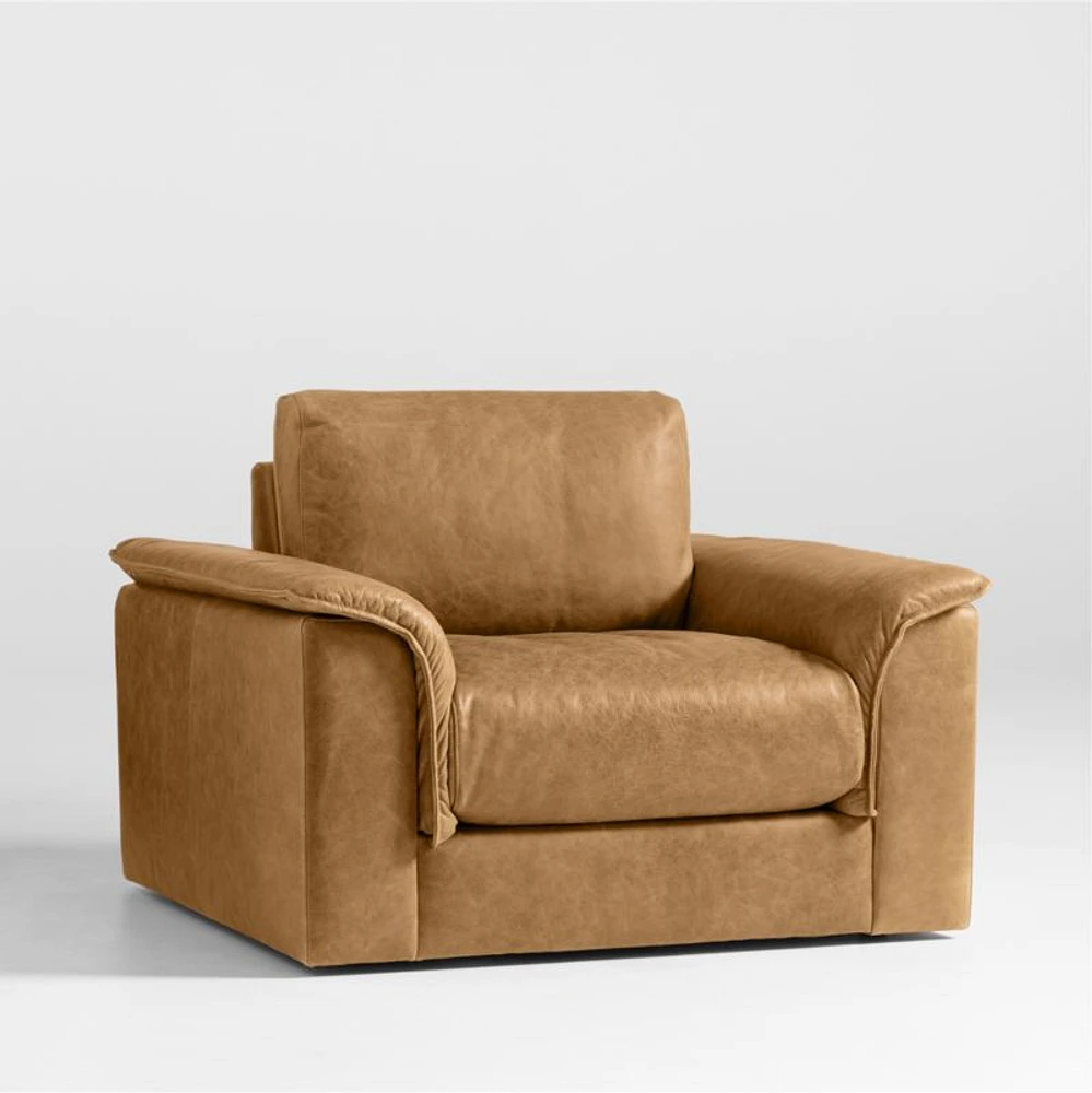 Wythe Oversized Leather Chair