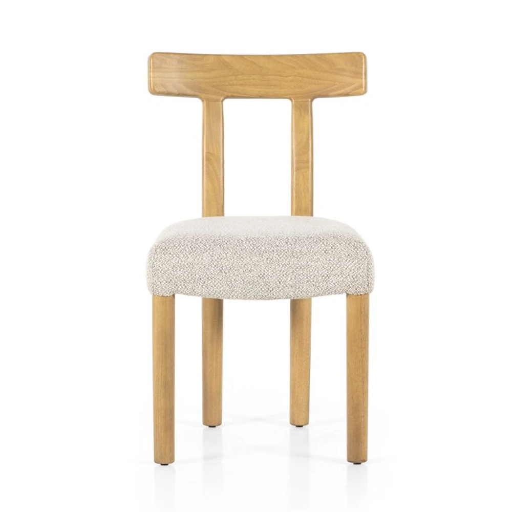 Ziady Brunswick Pebble Upholstered Wood Dining Chair