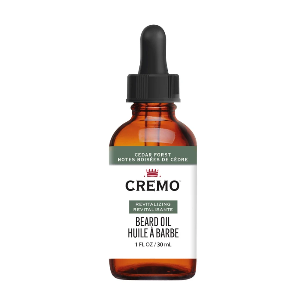 Cremo Astonishingly Superior Revitalizing Beard Oil - Forest Blend - 30ml