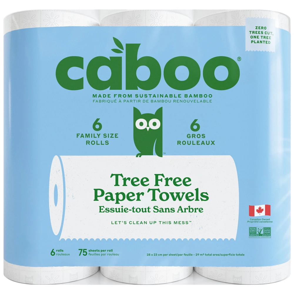 CABOO BAMBOO PAPER TOWELS