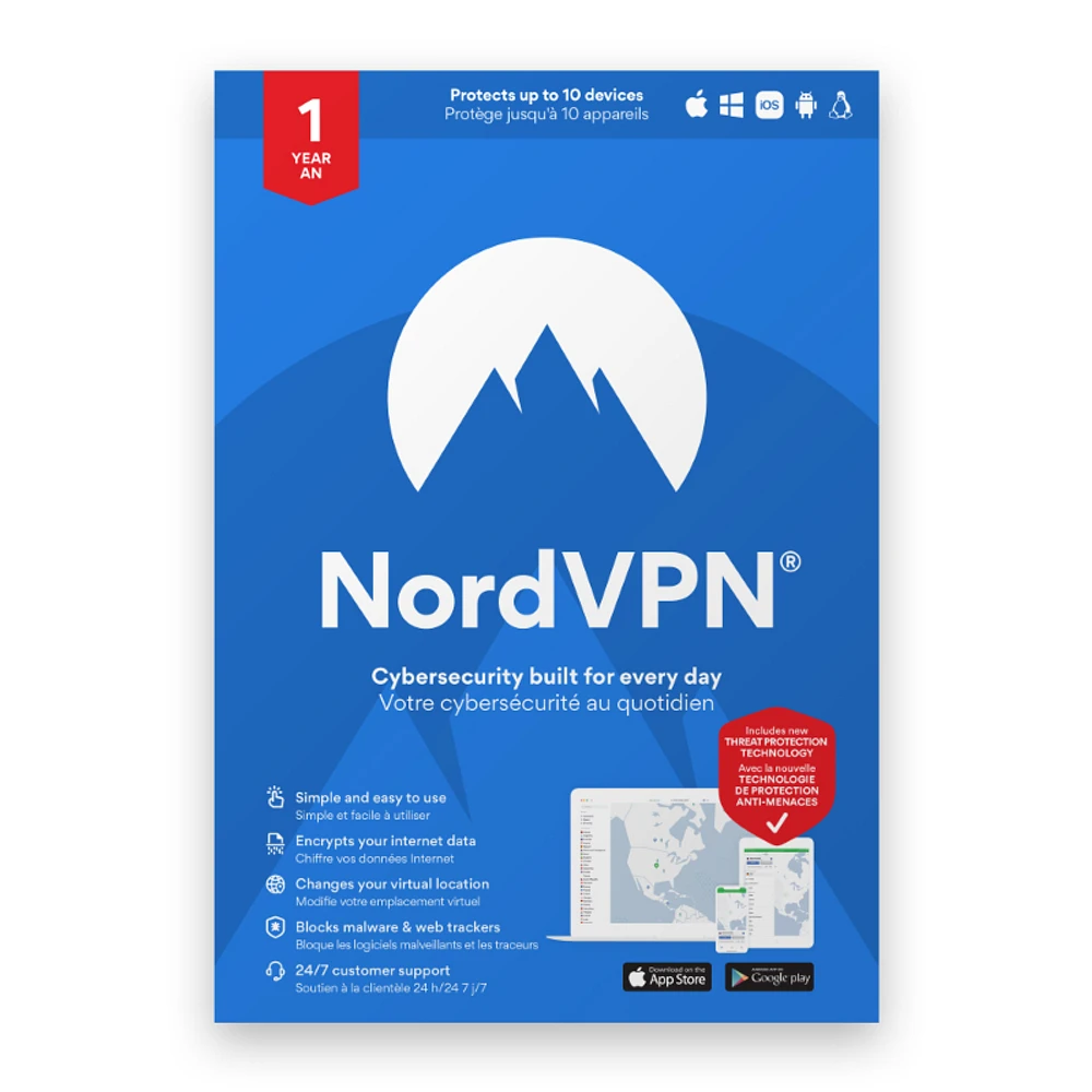 NordVPN Internet Privacy - 6 Devices/1 Year