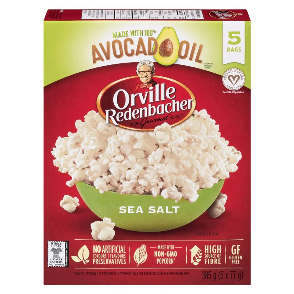 ORVILLE AVOCADO OIL 5PK/385G