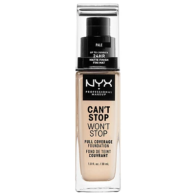 NYX Professional Makeup Can't Stop Won't Stop Full Coverage Foundation - Beige