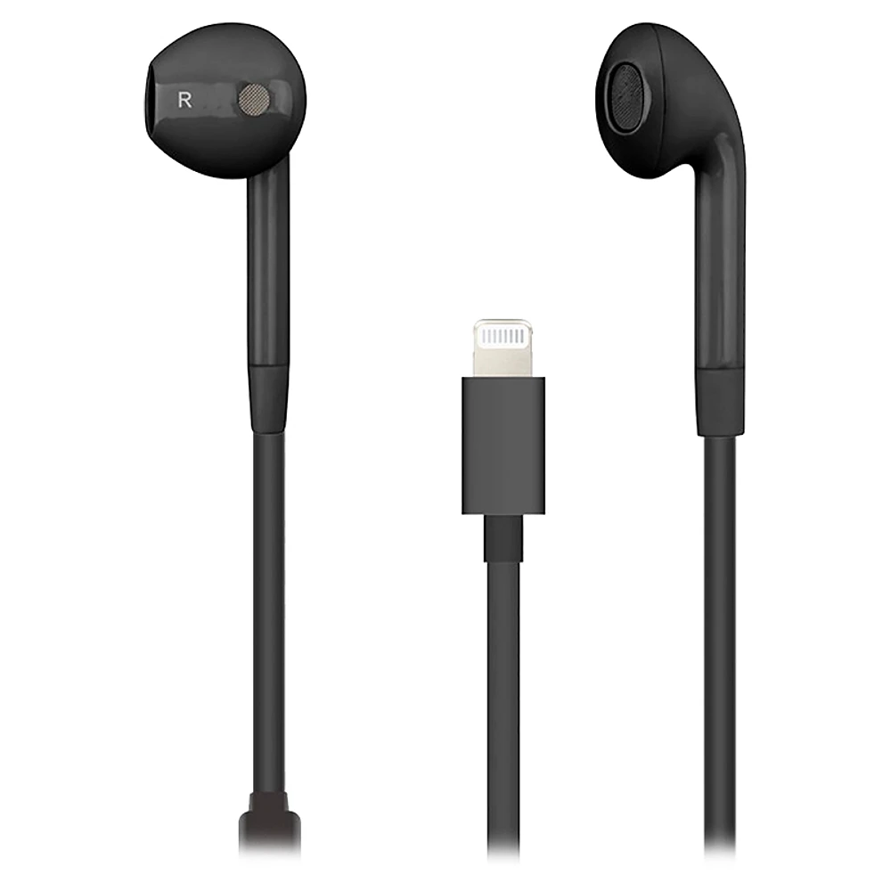 Logiix Classic Jolt Lightning Earbuds - White - LGX13070