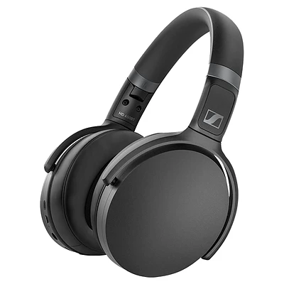 Sennheiser HD 450BT Bluetooth Over-Ear Headphones with Active Noise Cancellation - Black - HD450BT