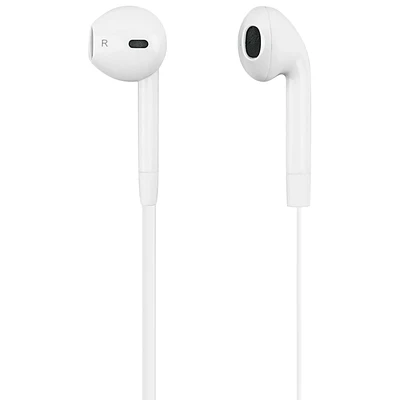 Logiix Classic USB-C In-Ear Earbuds with Mic - Black - LGX13139