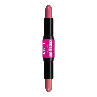 NYX Professional Makeup Wonder Stick Dual-Ended Cream Blush Stick - Coral/Deep Peach 03