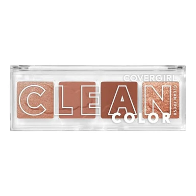 COVERGIRL Clean Fresh Clean Color Eyeshadow Palette - 4 colors - Cool Berry (232)