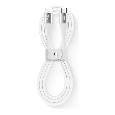 LOGiiX Vibrance USB-C to USB-C Cable - Blue - 1m