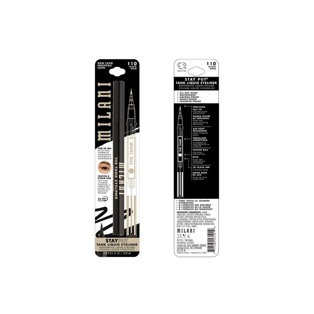 Milani Stay Put Matte Liquid Eyeliner