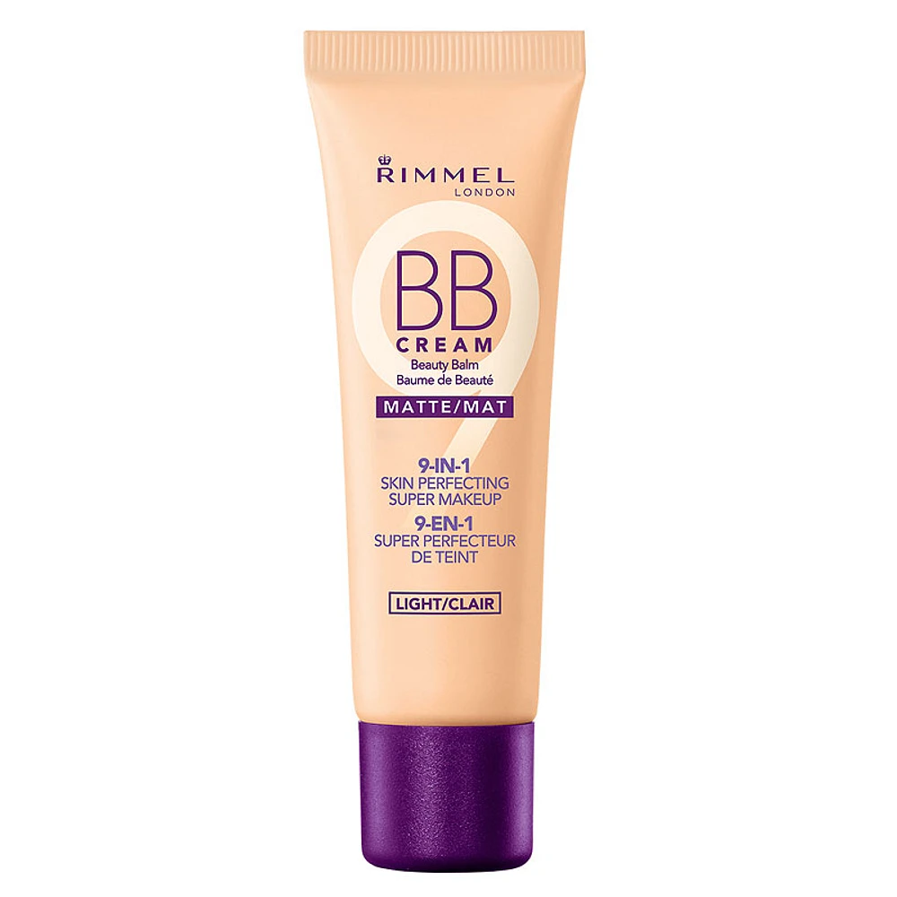Rimmel BB Cream Matte 9-in-1 Skin Perfecting Super Makeup - Medium