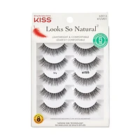 Kiss Looks So Natural Lash Multipack - Shy