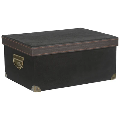 Collection by London Drugs Storage Box - Black - Medium
