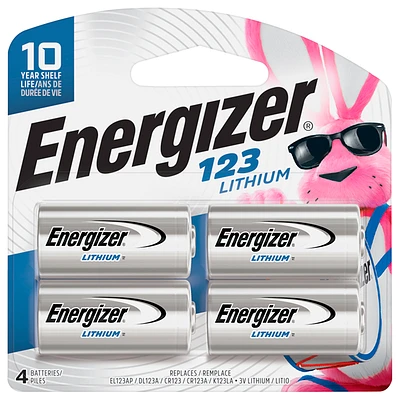 ENERGIZER LITHIUM 3V Size 4 pack