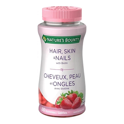 Nature's Bounty Hair, Skin & Nails Multivitamin Gummies
