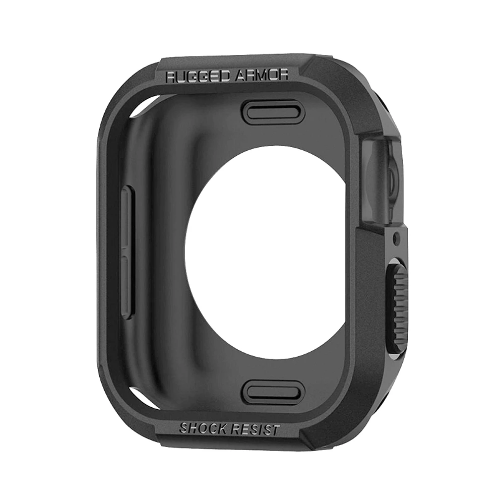 Spigen Rugged Armor for Apple Watch Series 4 - 44mm - Black - SGP062CS24469