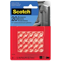 Scotch Bumpers for Cabinets - Clear - 0.5in/20s