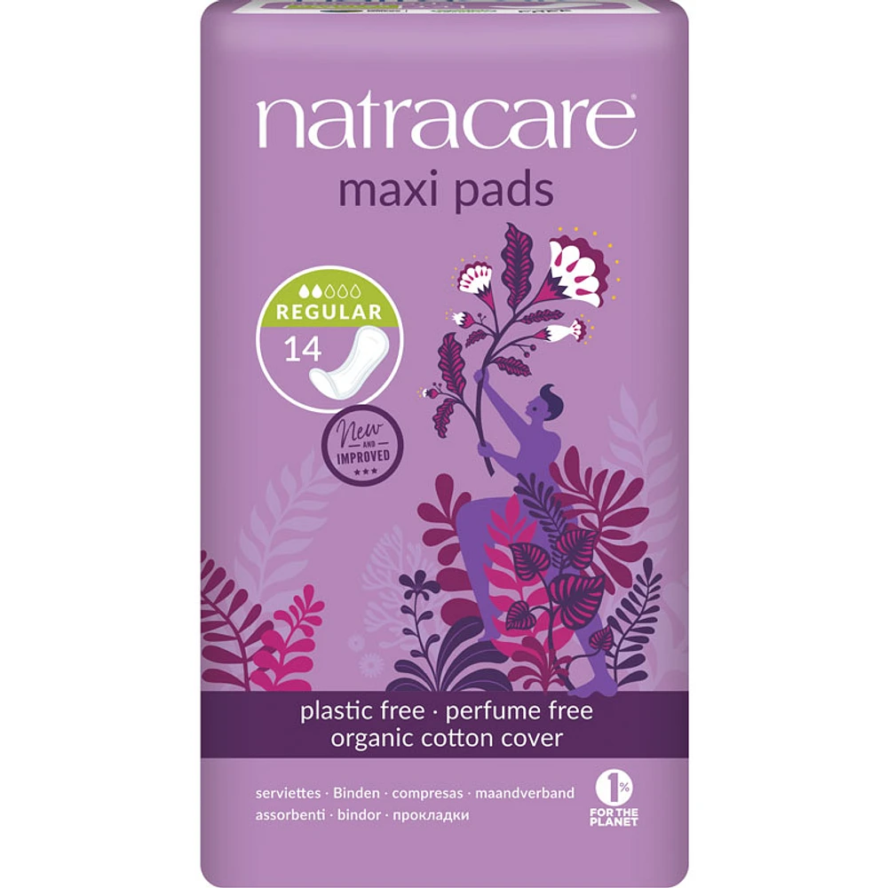 Natracare Natural Maxi Pads - 14s